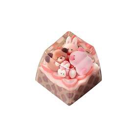 Keymoji Animal Ice Cream Strawberry