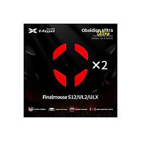 X-Raypad Obsidian Ultra Skates för Final Mouse S12/UL2/ULX
