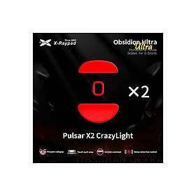 X-Raypad Obsidian Ultra Skates för Pulsar Crazylight