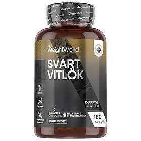 WeightWorld Black Garlic 180 Kapslar