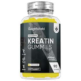 WeightWorld Kreatinmonohydrat 90 Gummibjörnar