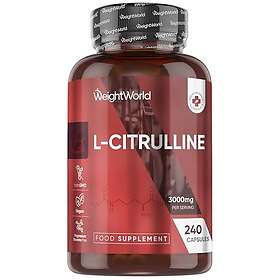 WeightWorld L-Citrullin 3000 mg 240 Kapslar