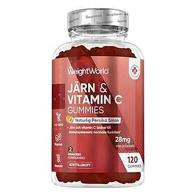 WeightWorld Järn & Vitamin C Gummies 120 Gummies