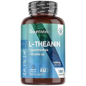 WeightWorld L-Teaninkapslar 408 mg 180 Kapslar