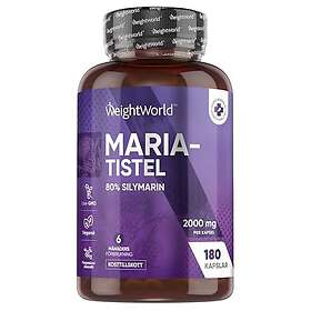 WeightWorld Mjölktistelkapslar 180 kapslar