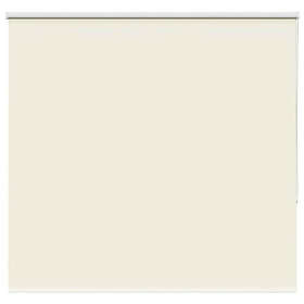 vidaXL Roller Blind Blackout Off White 155x175 cm Fabric Width 151,6 cm Polyester