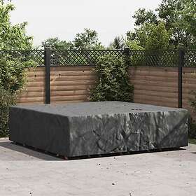 vidaXL Outdoor Furniture Cover Black 275 x 275 x 70 cm 420D