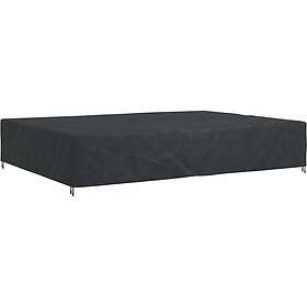 vidaXL Outdoor Furniture Cover Black 350 x 260 x 90 cm 600D