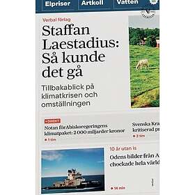 Så kunde det gå : Tillbakablick på klimatkrisen och omställningen