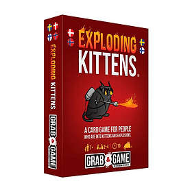 Exploding Kittens Grab & Game Resespel (Swe)