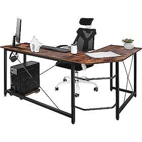 Clevich YL-31 Vintagebrun Skrivbord med Hörlurshållare och Förvaringsväska