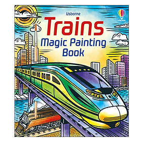 Trains Magic Painting Book Häftad