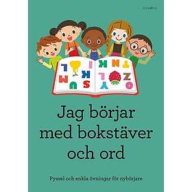 Lind & Co Jag börjar med bokstäver och ord : pyssel och enkla övningar för nybörjare (häftad)