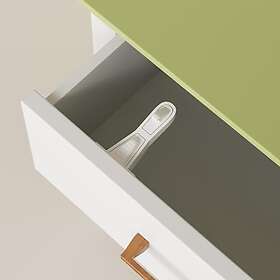 Safelon Baby Safety Locks 12-pack (White)