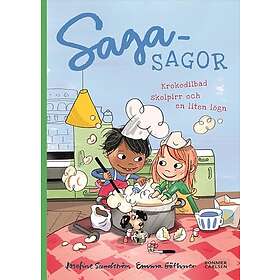Josefine Sundström Sagasagor. Krokodilbad, skolpirr och en liten lögn (inbunden)