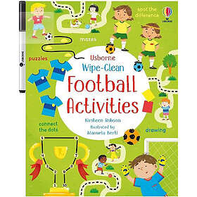 Wipe-Clean Football Activities (häftad, eng)