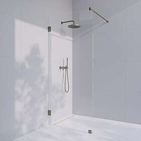 Invitrea Flair GH1 Duschvägg med Glasrengöring GH1-V76001-P