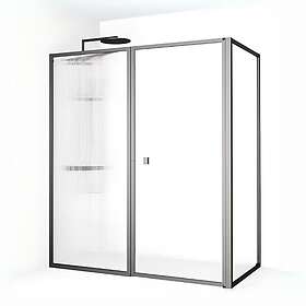 Macro Design Empire L Dusjhjørne Linjeglas DEL867598GLI