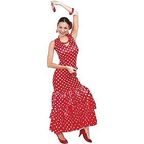 Fiestas Guirca Flamenco dansare kostym (Vuxen)