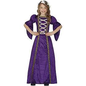 Fiestas Guirca Medeltida prinsesskostym
