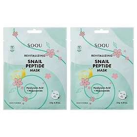 SOQU Snail Peptide Sheet Mask 1 stk