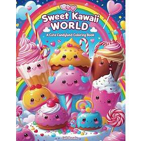 Independently published Sweet Kawaii World: A Cute Candyland Coloring Book