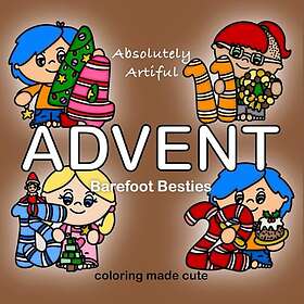 Advent barefoot besties: Coloring made easy