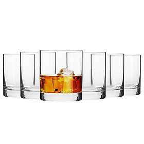 Krosno Whisky Tumbler Glas 300ml 6-pack