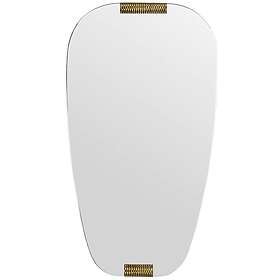 House Doctor Clips Mirror 32x58cm Gold