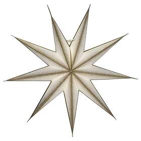 House Doctor Point Stjärna Ø45cm, Off-white/Champagne