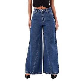 Abrand 94 Super Wide Chantell Mid Vintage Blue Jeans (Dam)