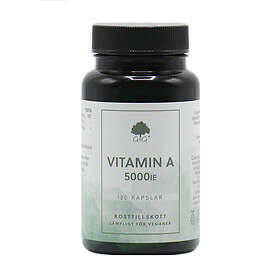 G&G Vitamin A 5000iu 120 Capsules