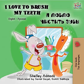 Coloring Book Kidkiddos s Ltd. I Love to Brush My Teeth (English Russian Bilingu