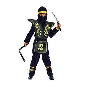 Ciao 18160 Ninja Kostym med Vapenkit (Svart)