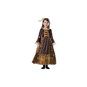 Dress Up America 1068-XL Medeltida Renässans Duchess Kostymklänning (Flickor)