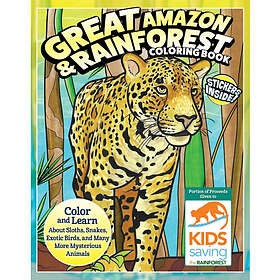 Great Amazon & Rainforest Coloring Book (häftad, eng)