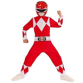 Rubie's 1001408S000 Mighty Morphin Red Ranger Kostymklänning