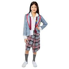 Rubies 1001531-M Beetlejuice Klassisk Uniform Kostym (Flickor)