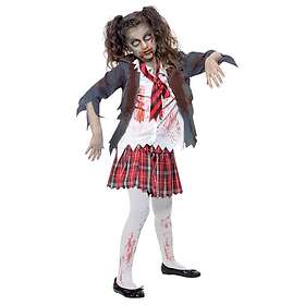 Smiffys 43025L Zombie School Girl Costume
