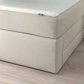 IKEA HEMFJÄLLET Kontinentalsäng med förvaring 180x200cm
