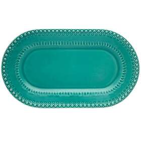 Bordallo Pinheiro Fantasy Serveringstallrik Turkos 45cm