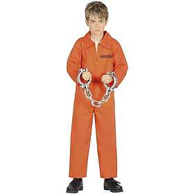 Fiestas Guirca 78395 Fängslande orange kragedräkt för barn