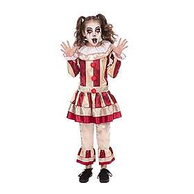 Rubie's CF245XL Carnevil Clown Kostym (Flicka) Extra Stor