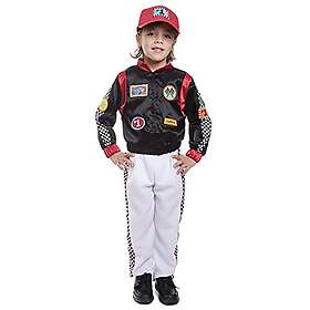 Dress Up America 507-L Barn Racer Car Driver Kostym