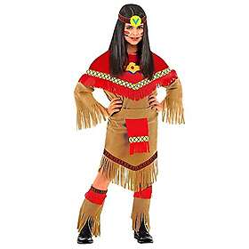 W WIDMANN MILANO 36667 Ray of Moonlight Kostymklänning med bälte, stövlar och huvudduk (Barn)