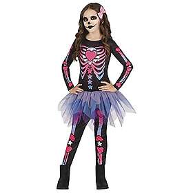 Fiestas Guirca 78061 Skeleton Costume Girl Halloween