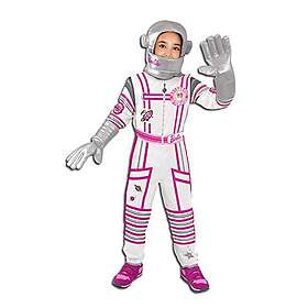 Ciao 11559.5-7 Barbie Space Star Astronaut Kostym Maskerad Officiell Flicka
