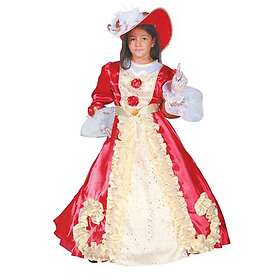 Dress Up America 439-T4 Bedårande Ädel Lady Barndräkt