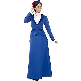 Smiffys 46753X2 Victorian Nanny Kostym