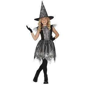 Fiestas Guirca 78329 Witch Costume Silver Spider Girl Costume